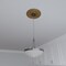 Ekena Millwork Baltimore PVC Medallion (Canopies up to 5 1/4"), 13"OD x 3 1/2"ID x 3/4"P, Metallic Vintage Gold CMP13BADVG - alternate 6